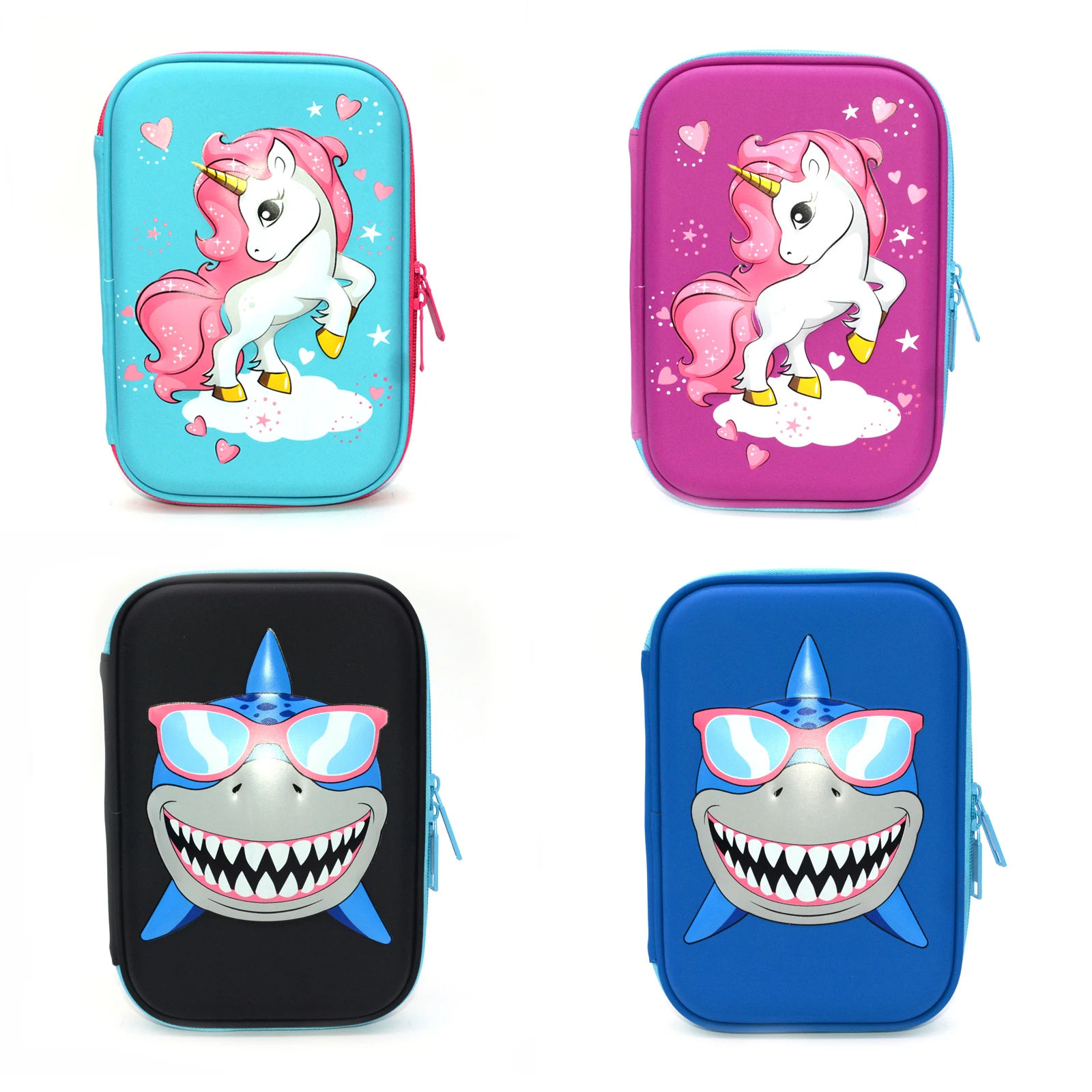 

Pencil Case School EVA Trousse Scolaire Stylo Box Cute Unicorn Kawaii Astucci Estuches Lapices Etui Pennen Girls Stationery