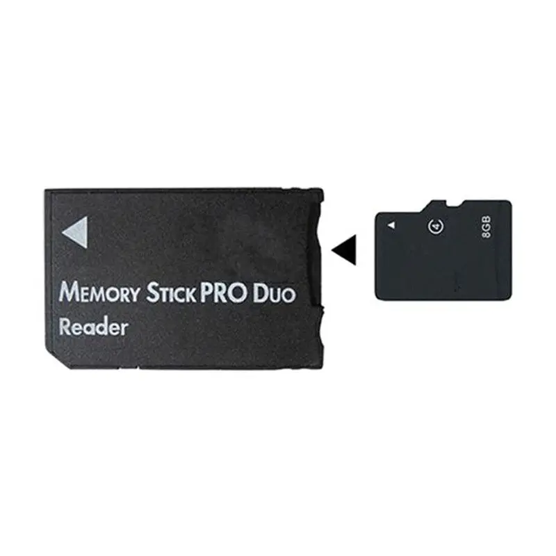 

Newest !! Top Sale SDHC TF to MS Memory Stick Pro Duo Reader Card Adapter Converter For PSP 1000 2000 3000
