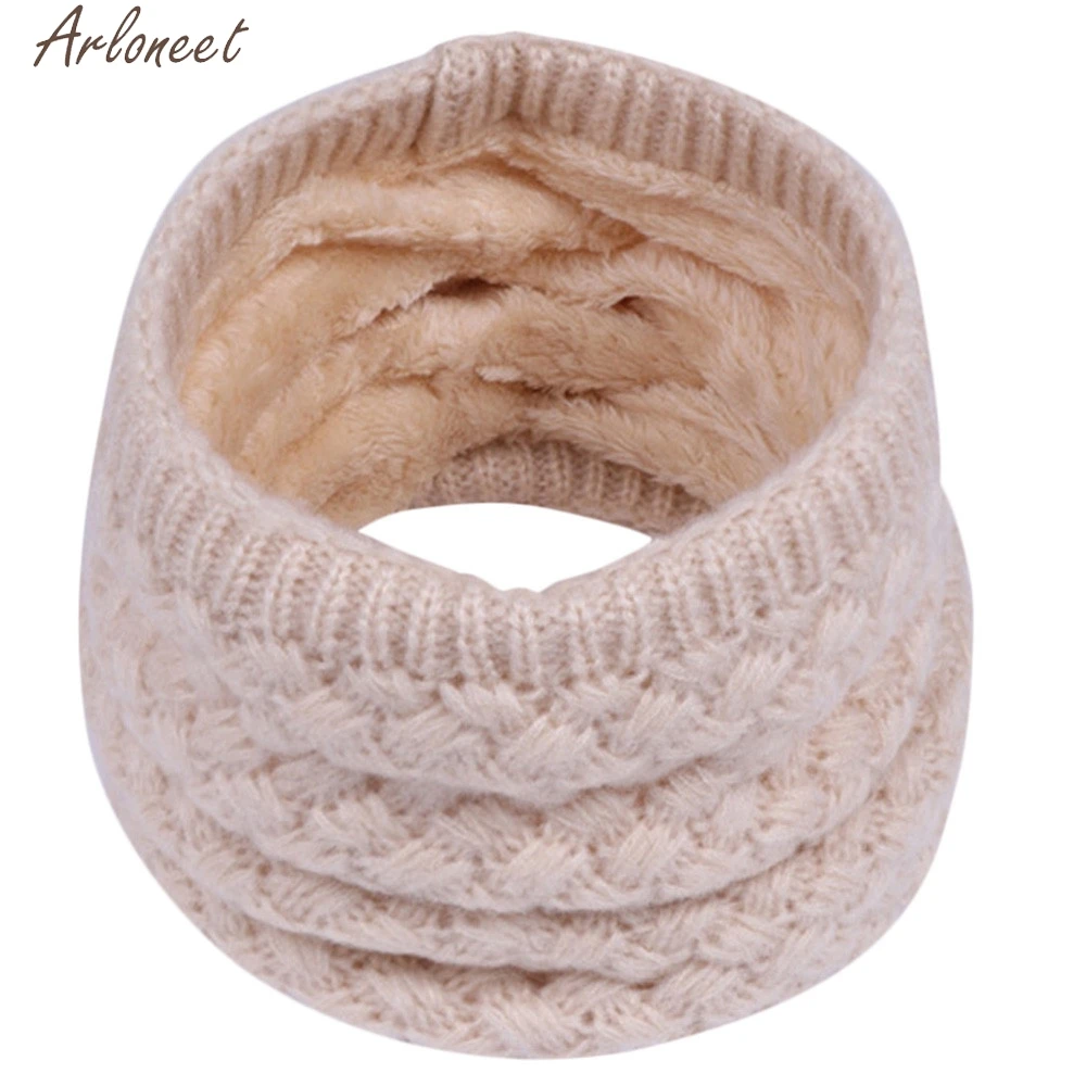 ARLONEET Children Boys Girls kids Baby Scarves Knitted Collar Neck