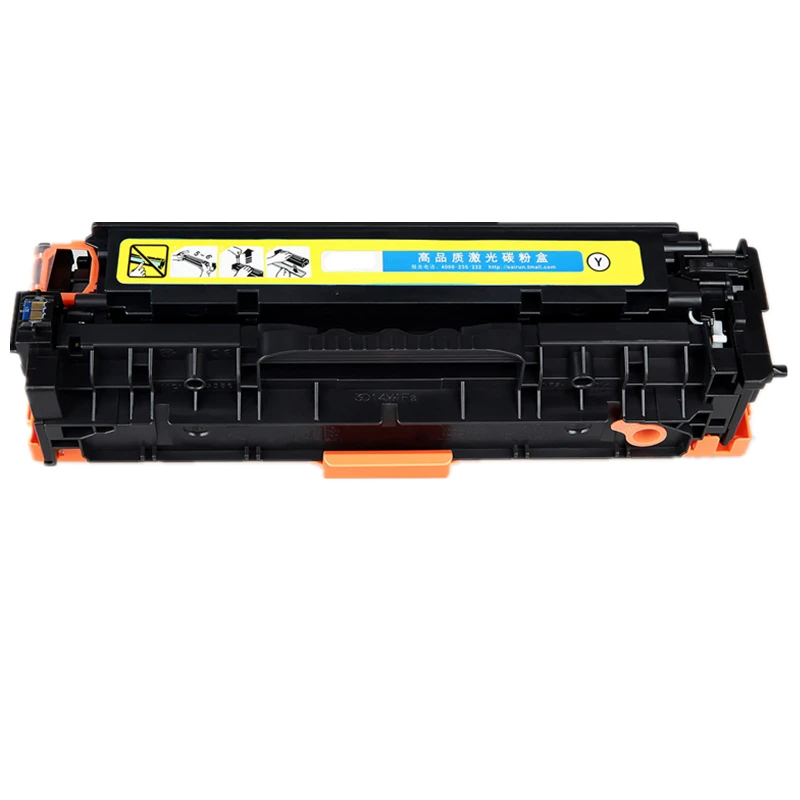 Бесплатная доставка для картриджа с тонером CB540A 541A 542A 543A лазерного принтера HP Color