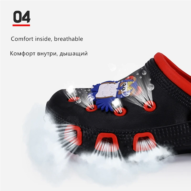 Fashion Children Slippers Summer Girls Shoes Cute Cartoon Comfortable Kids Slippers Anti-Slip Girls Slippers Beach Shoes Kids