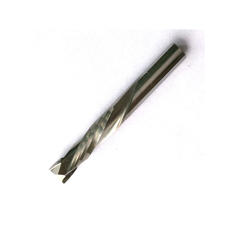 

6x25mm UP & DOWN Cut Two Flutes Spiral Carbide Mill Tool Cutters for CNC Router, Compression Wood End Mill Cutter Bits HRC 55