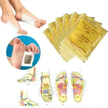 10 шт = 5 пар травяные детоксикационные золотые накладки для ног пластырь для ухода за ногами медицинский пластырь для снятия боли Массажер для расслабления