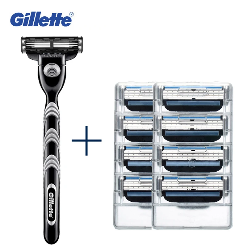 Lâminas de barbear gillette fusion, lâminas genuínas, para homens com 4 lâminas