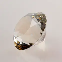 K9 кристалл 50 шт./лот Clear 60 мм Одежда высшего качества Стекло алмаза пресс-папье сделаны машины Диаметр романтический подарок Свадебные
