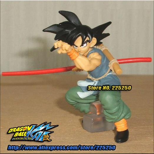

Japanese Anime DRAGONBALL Dragon Ball Z/Kai Genuine Original BANDAI Gashapon PVC Toys Figure HG Part 8 - Son Goku