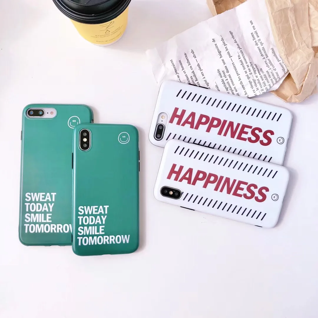 Модный Стильный Простой чехол в стиле хип-хоп для iPhone 8 7 6 6s Plus X XR Xs Max силиконовый