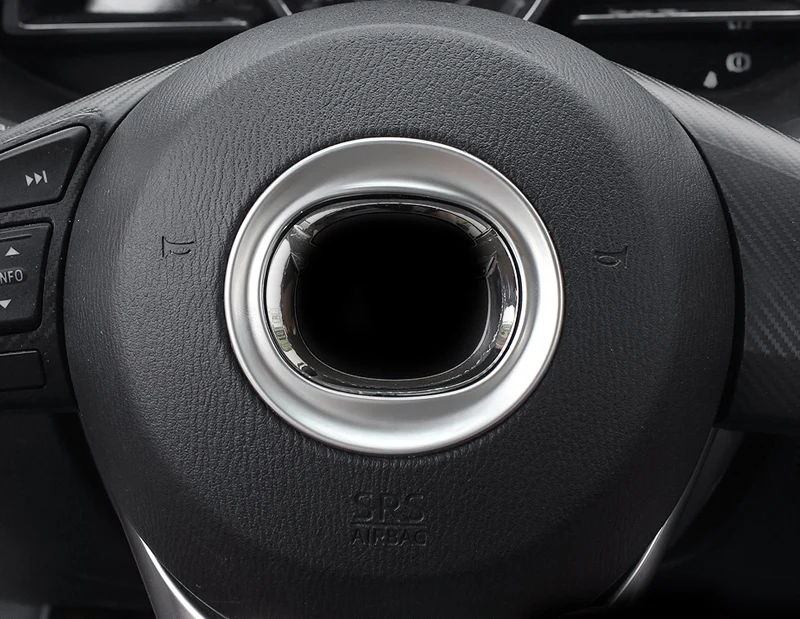 1 шт. abs для MAZDA CX 5 cx 4 ATENZA декоративное кольцо с логотипом рулевого колеса (без