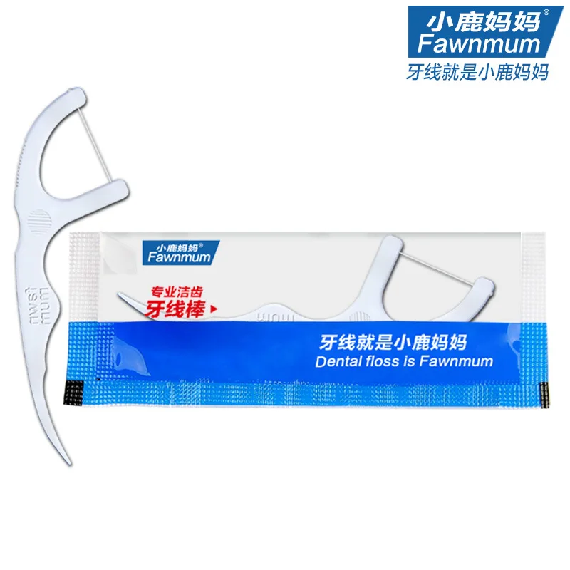 

Dental Floss Interdental Brush Teeth Stick Toothpicks Thread Plastic 1pcs 80
