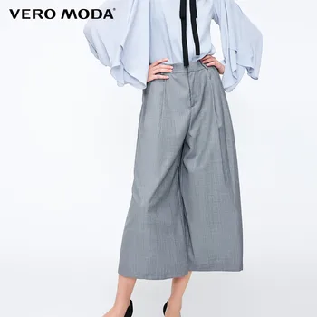 

Vero Moda Women's OL Style Wide-leg Casual Capri Pants | 31846J529