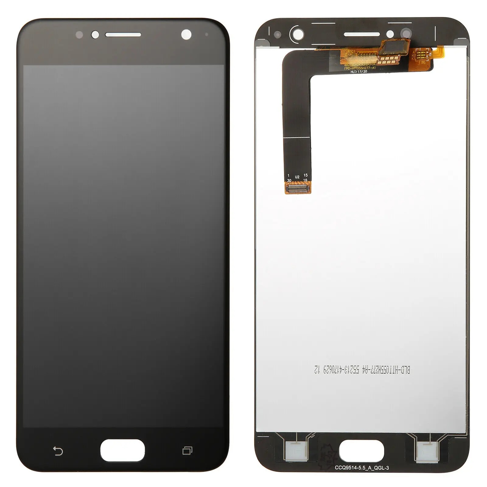 5 5 Untuk Asus Zenfone 4 Selfie Zb553kl X00ld Layar Lcd Display Touch Kaca Digitizer Perakitan Pengganti Gratis Tools Ponsel Layar Lcd Aliexpress