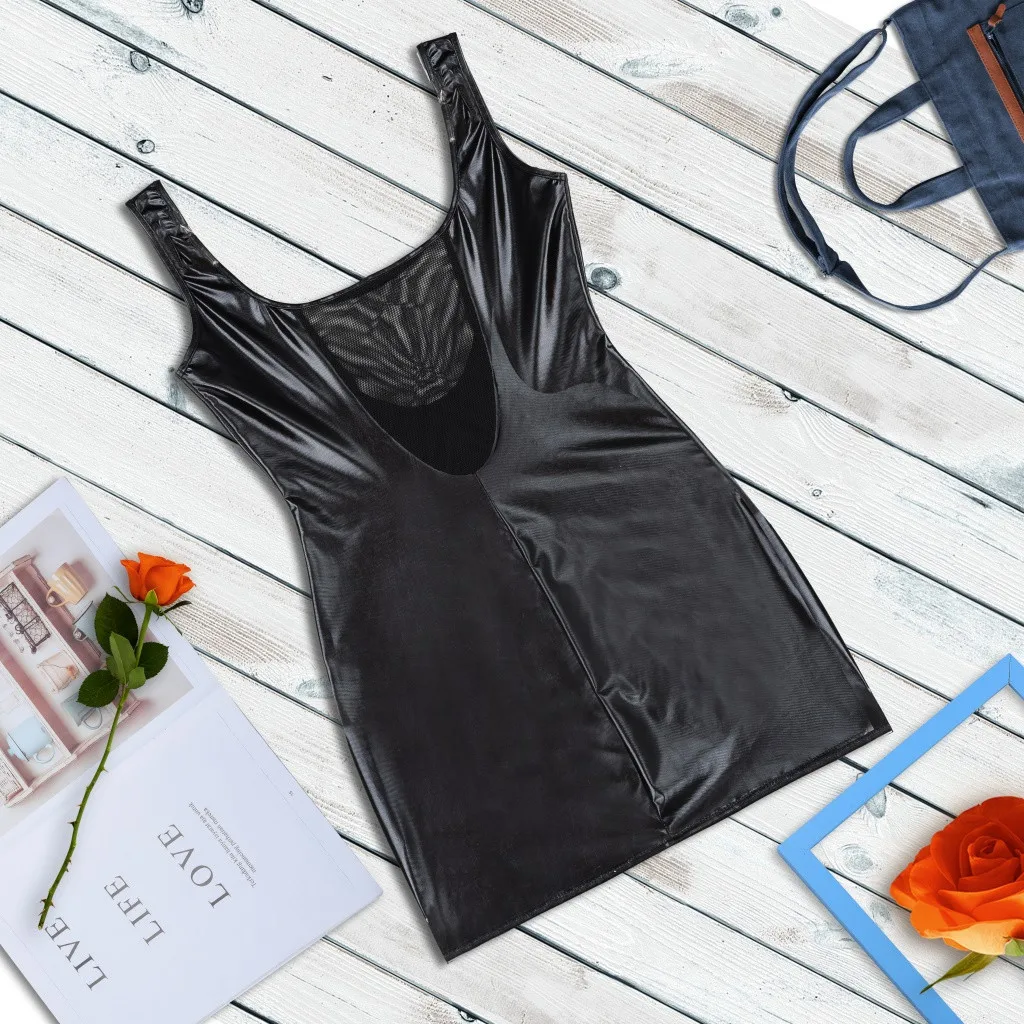 4XL порно сексуальный нижнее белье плюс размер кожаное кружевное комбинезон