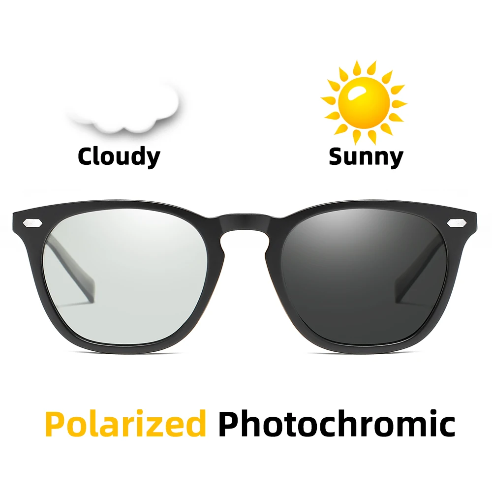 

2019 Classic Retro Women Cat Eye Sunglasses Photochromic Polarized Pink Sun Glasses Men Eyewear Oculos gafas de sol mujer UV400