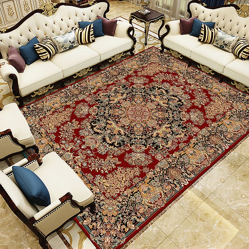 Импортные персидские ковры для гостиной, большие, 200x300 см, коврики для спальни и ковры, американский стиль, Турция, для учебы, напольный коврик, ковер