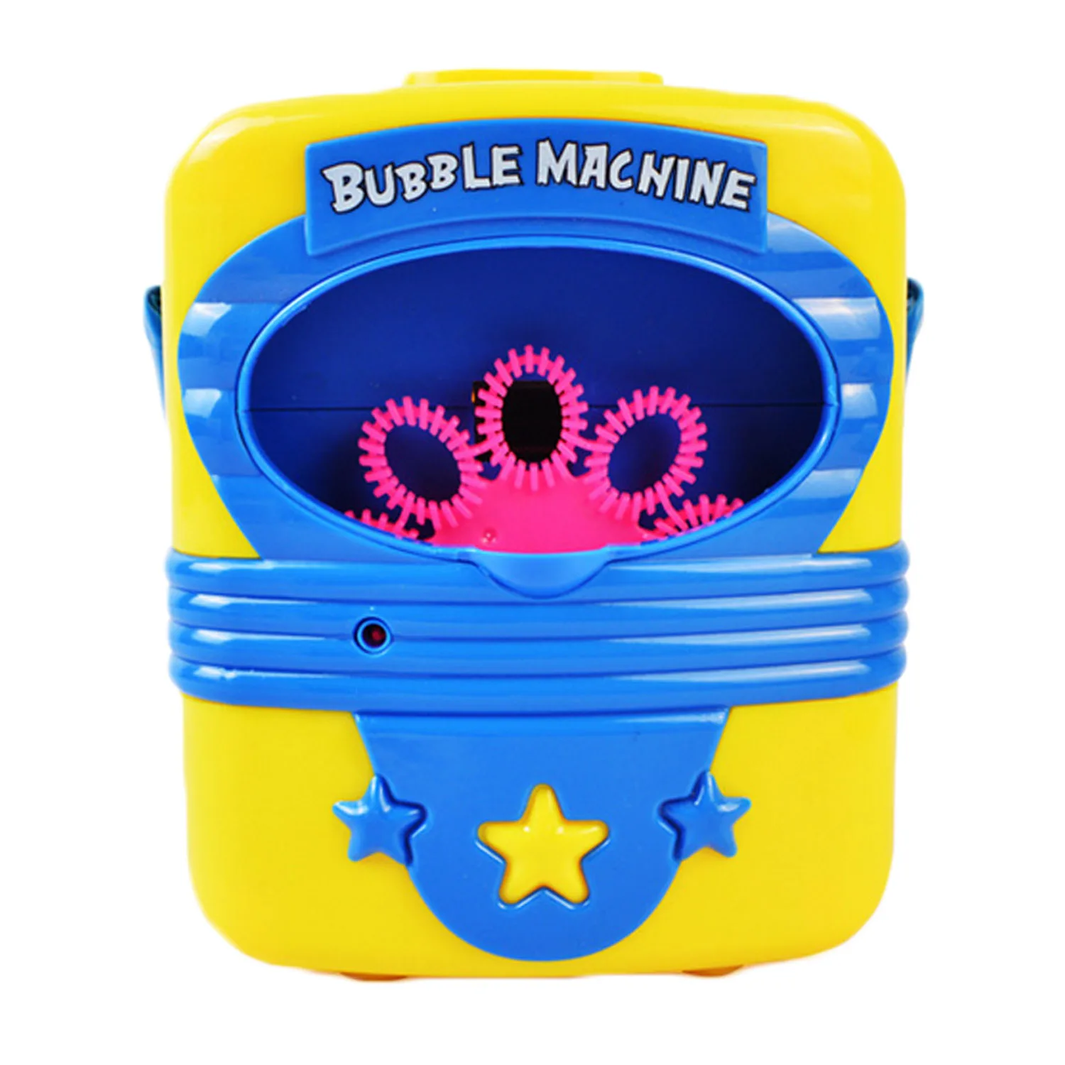 Portable Kids Indoor Outdoor Sports Square Shape Electric Automatical Handy Soap Bubble Machine Blow Bubbles Blower Maker Toy