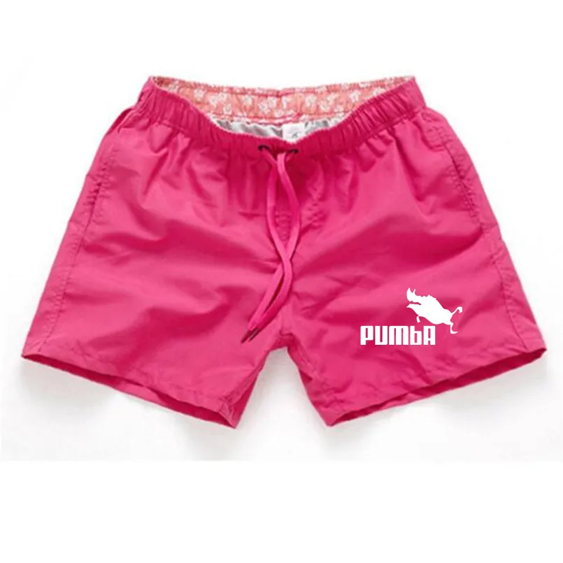 Мужские шорты s Bermuda, летние пляжные мужские шорты с буквенным принтом Pumba, мужские Брендовые повседневные шорты для фитнеса, бега размера плюс 3XL