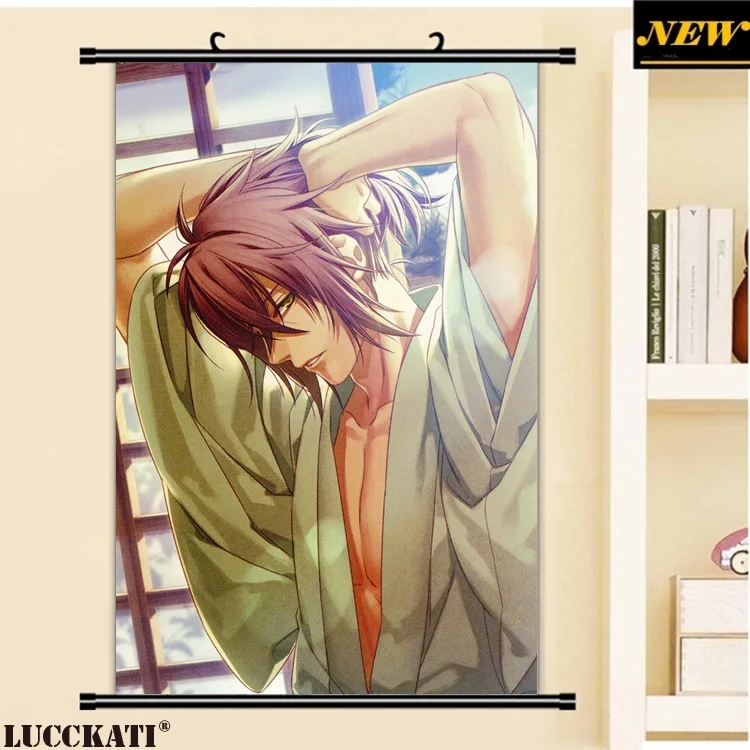 40X60 см Hakuouki Shinsengumi Kitan otogisoushi Otomate CAME мультфильм аниме Настенная картина прокрутка