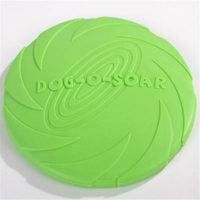 

ZHPZPET Large Dog Frisbe Trainning Puppy Toy rubber Fetch Flying Disc Frisby Hot Sale 2018 Hot Sale