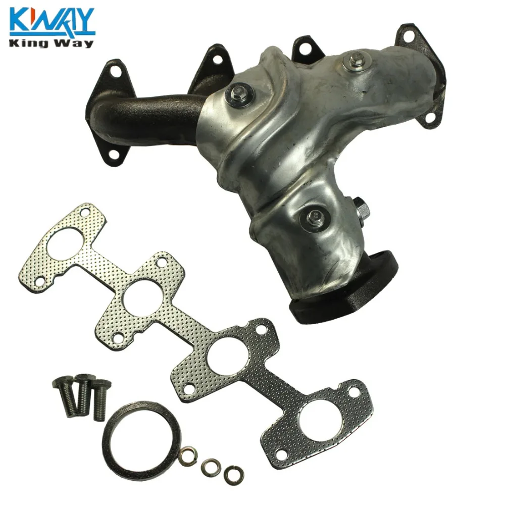 

FREE SHIPPING-King Way- Exhaust Manifold & Gasket Kit Set For Chevy GMC Isuzu Pickup Truck 2.2L 674-400