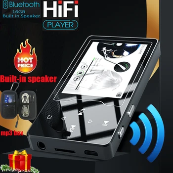 

Upgraded version of RUIZU D08 USB Mp3 player with Bluetooth 16GB 2.4in HD large screen high quality color Fm e-book music player