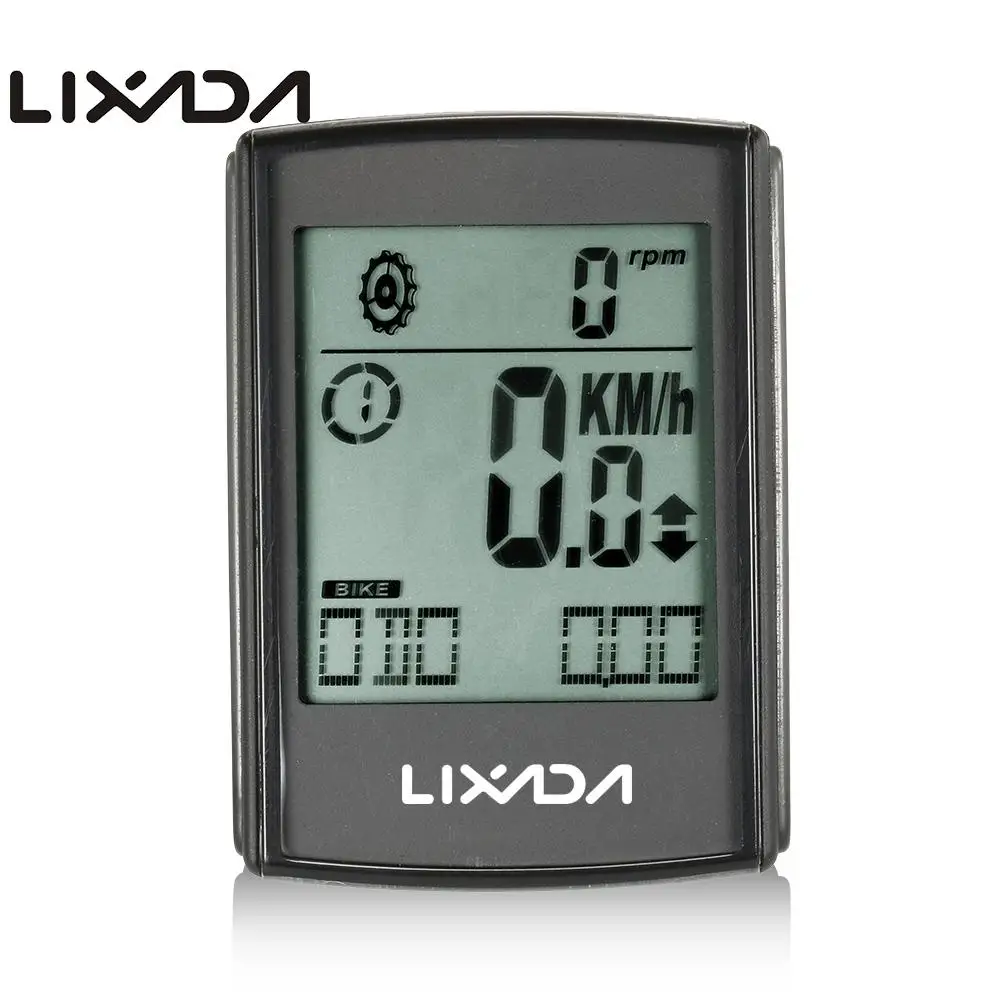 

Lixada Multifunctional 3-in-1 Wireless LCD Bicycle Cycling Computer with Cadence Heart Rate Monitor Chest Strap for ciclismo