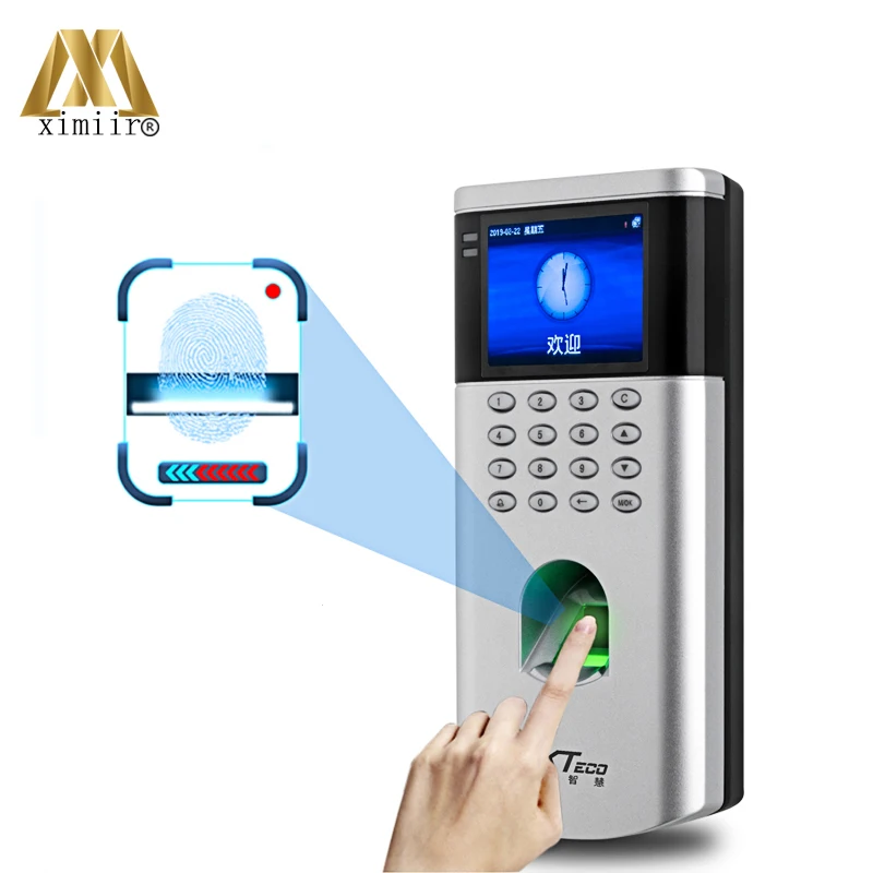 

New Arrival And Cheap ZK F200 TCP/IP USB Fingerprint Door Access Control And Time Attendance