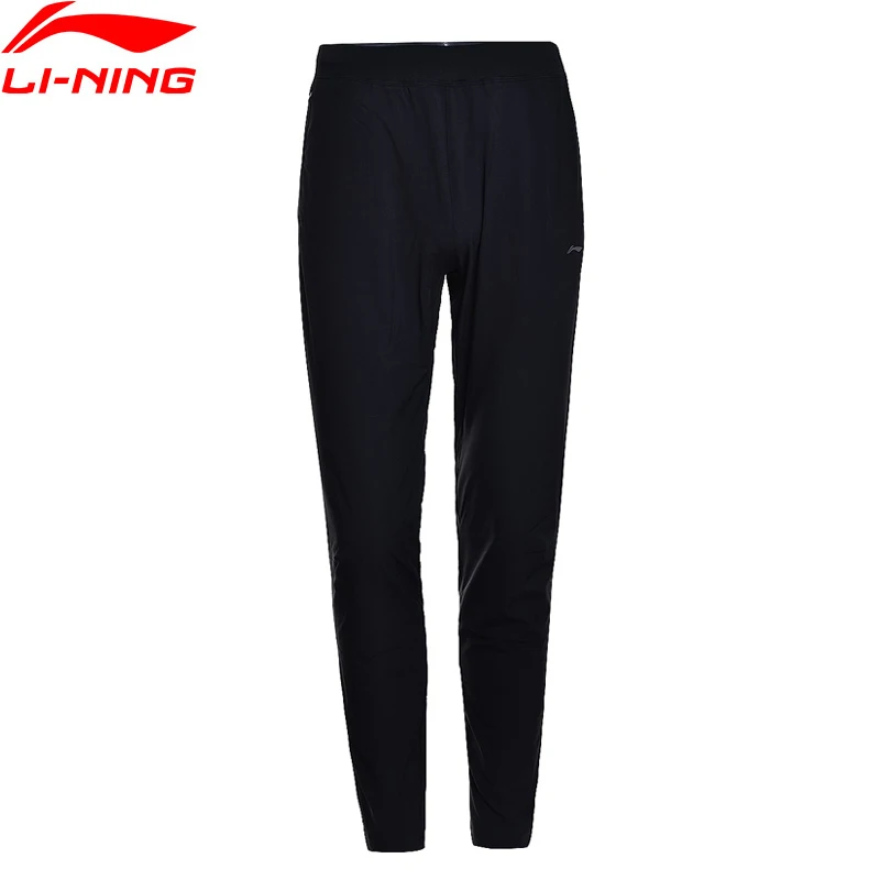 

Li-Ning Women's Pants Running Pants 3D Fitting Warm Comfort Sweat Pants Pongee Fabric Li Ning Sports Trousers AYKM182