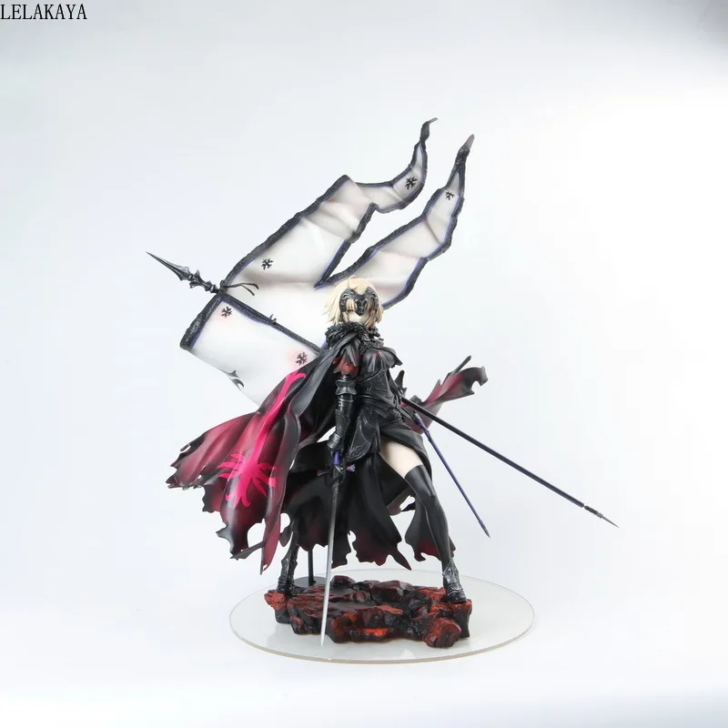 1 шт. японская аниме FGO черная линейка Fate Grand Order Jeanne D'Arc Alter 1/7 ПВХ фигурка модель игрушки кукла подарок дропшиппинг