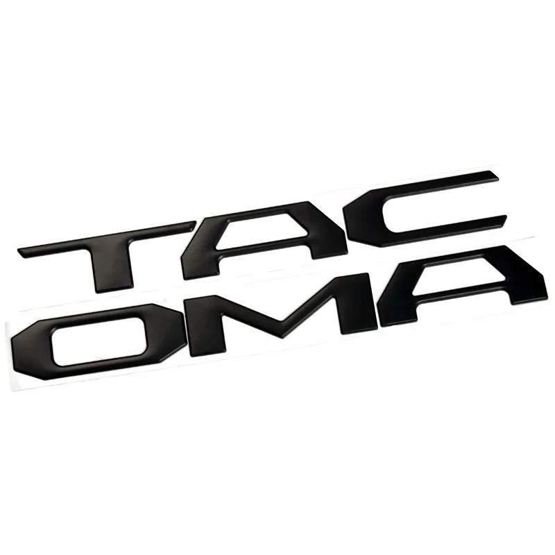  New For Toyota Tacoma 2016 2017 2018 2019 2020 Tailgate 3D Letter Cover Emblem Badge Car Stickers S