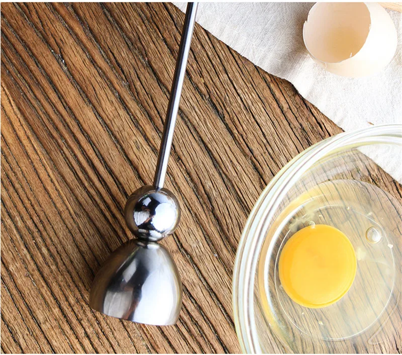 Нержавеющая Сталь Ножницы для открывания яиц яйцо Топпер резак нож для ракушек молоток сырой яйцо крекер сепаратор творческие Кухонные гаджеты