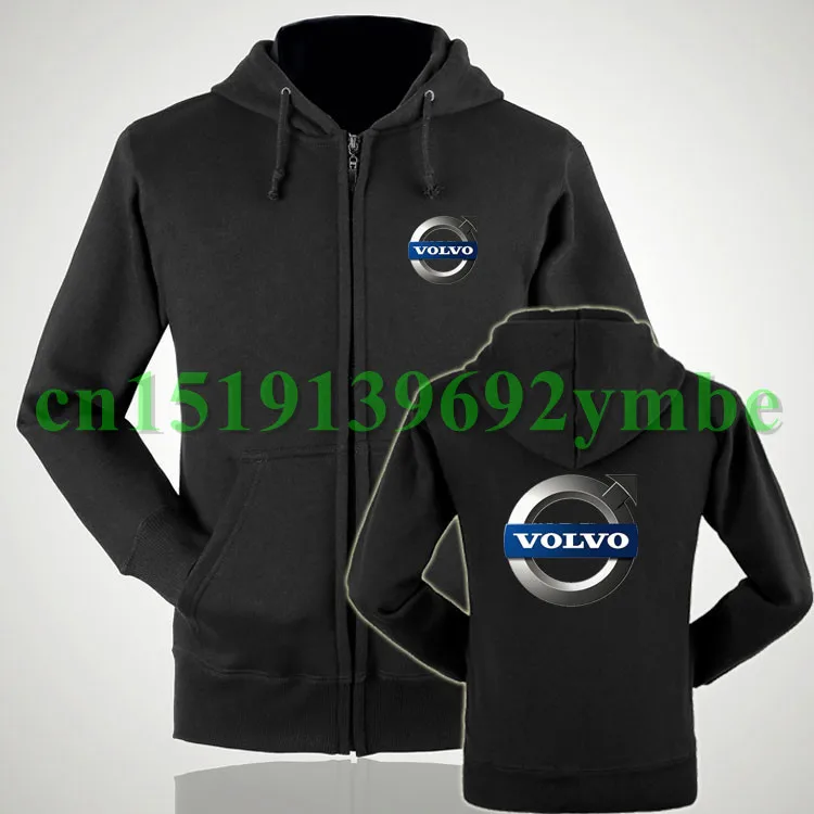 2 styles Women and men Volvo zipper sweatshirts customized ... 2 styles Women and men Volvo zipper sweatshirts customized ...