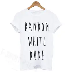 Случайная белая мужская футболка с принтом DUDE, футболка с графическим принтом, топ DIPLO EDM, хипстерская Модная стильная мужская футболка