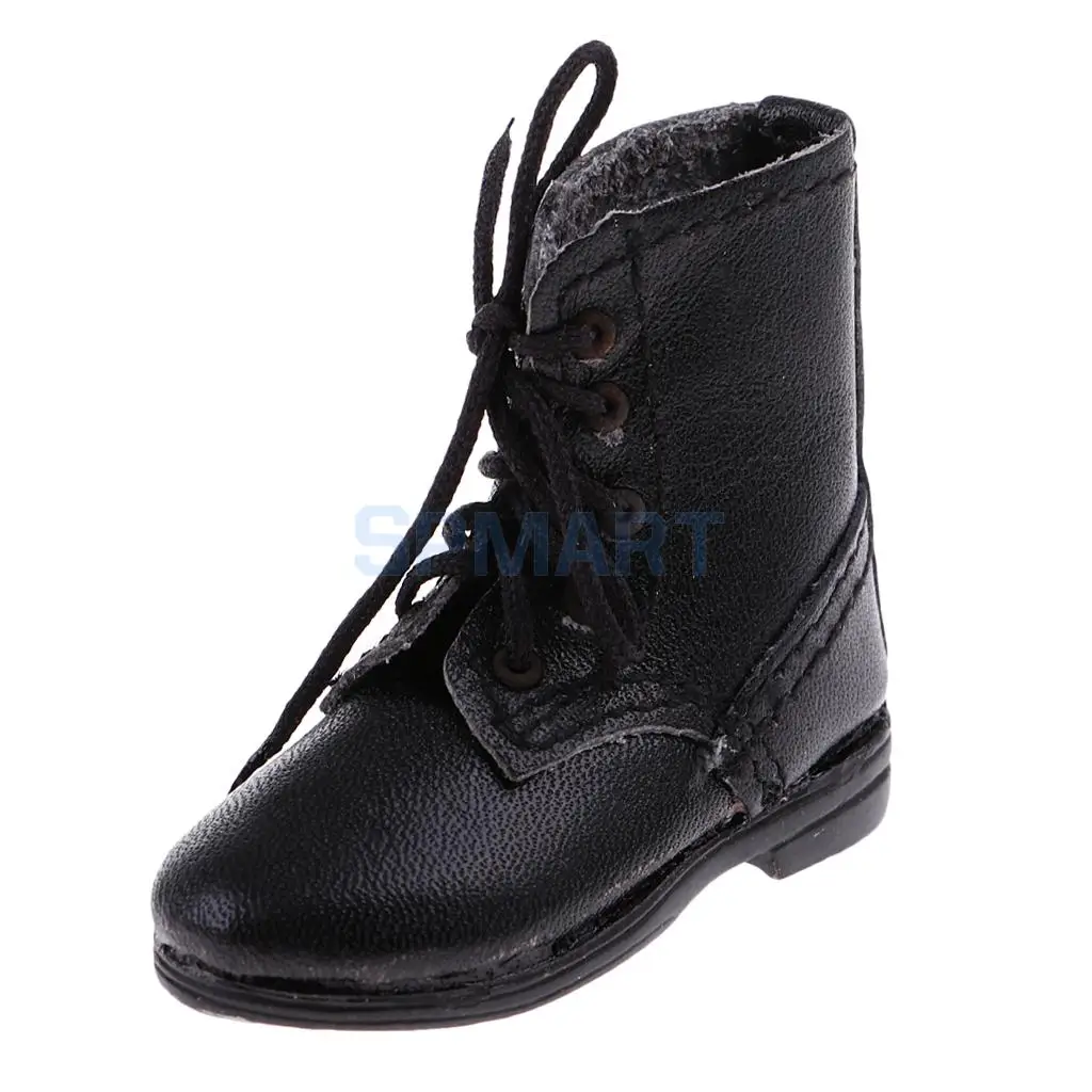 MagiDeal 1/6 Scale Men's PVC Boots Shoes for 12 Inch Male Action Figure Soldier Body Clothing Accessories Toys 4Kinds