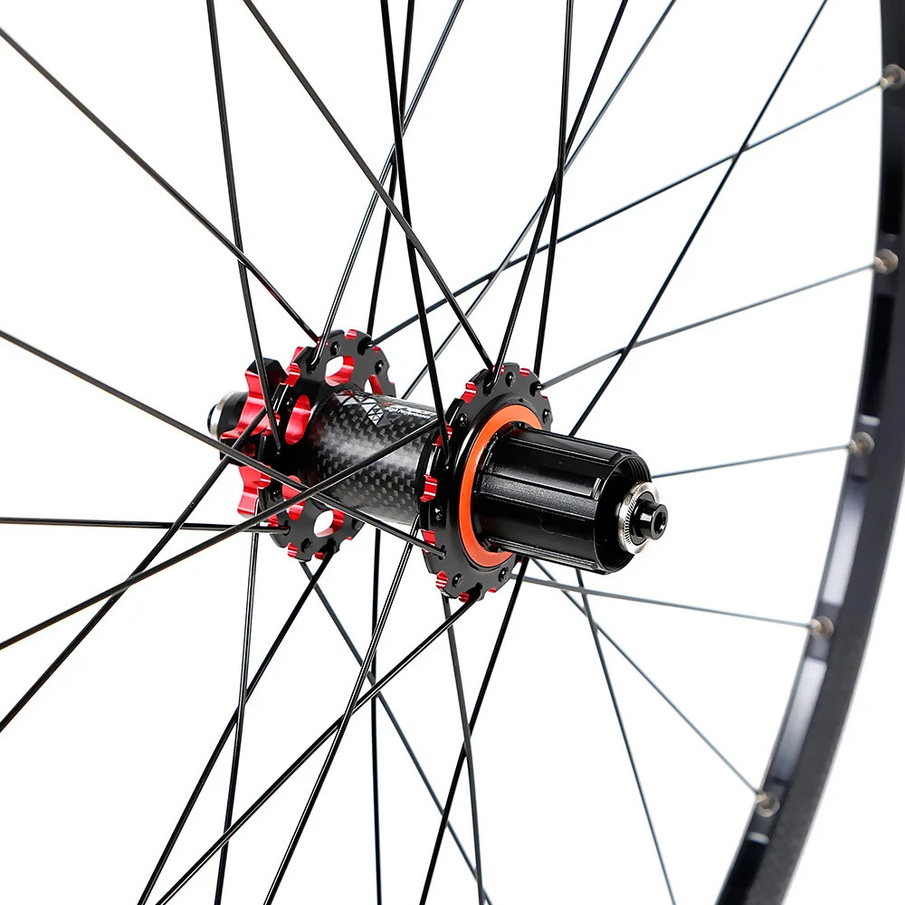 MTB Wheelset алюминиевый горный велосипед 29er колеса карбоновые Freehub дисковый тормоз 4