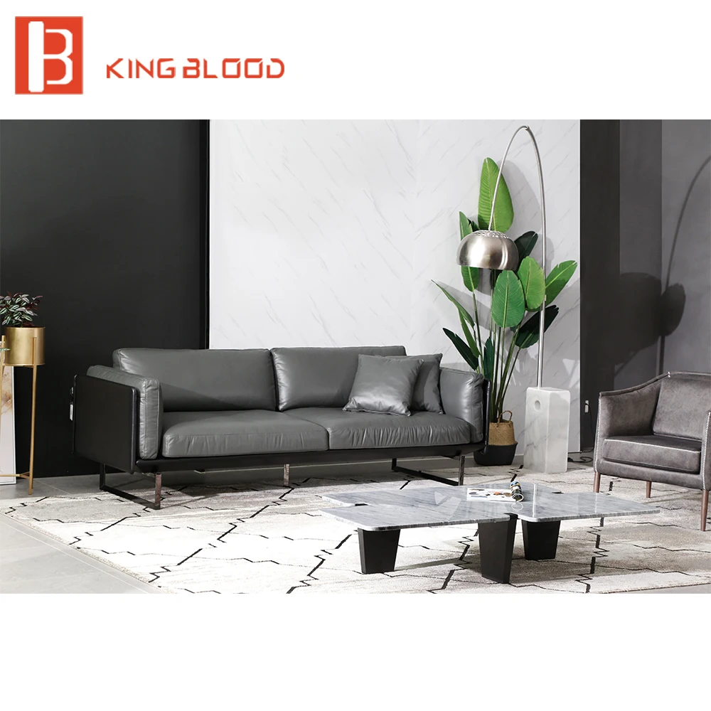 Italian Sectional High Quality Living Room Leather Sofa ...