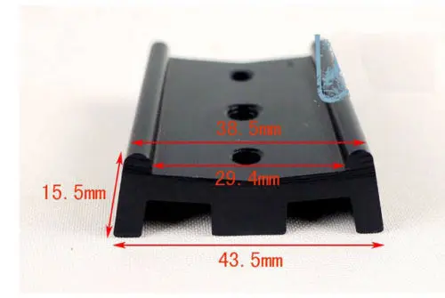 Телескоп ласточкин хвост Монтажная пластина для Экваториальной штатива короткая версия 50 мм