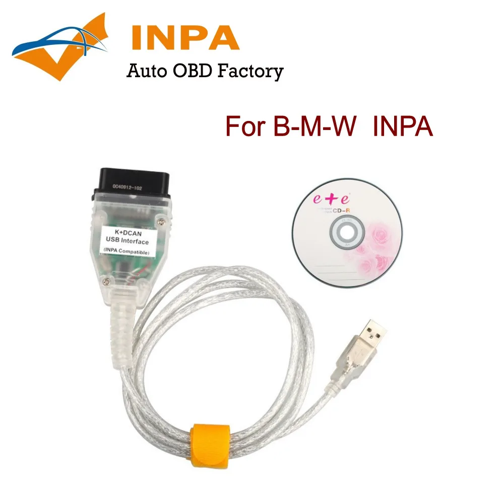 

2018 Hot sales WOW CDP Best For INPA K CAN inpa k dcan USB OBD2 Interface INPA Ediabas with FT232RL chip!!