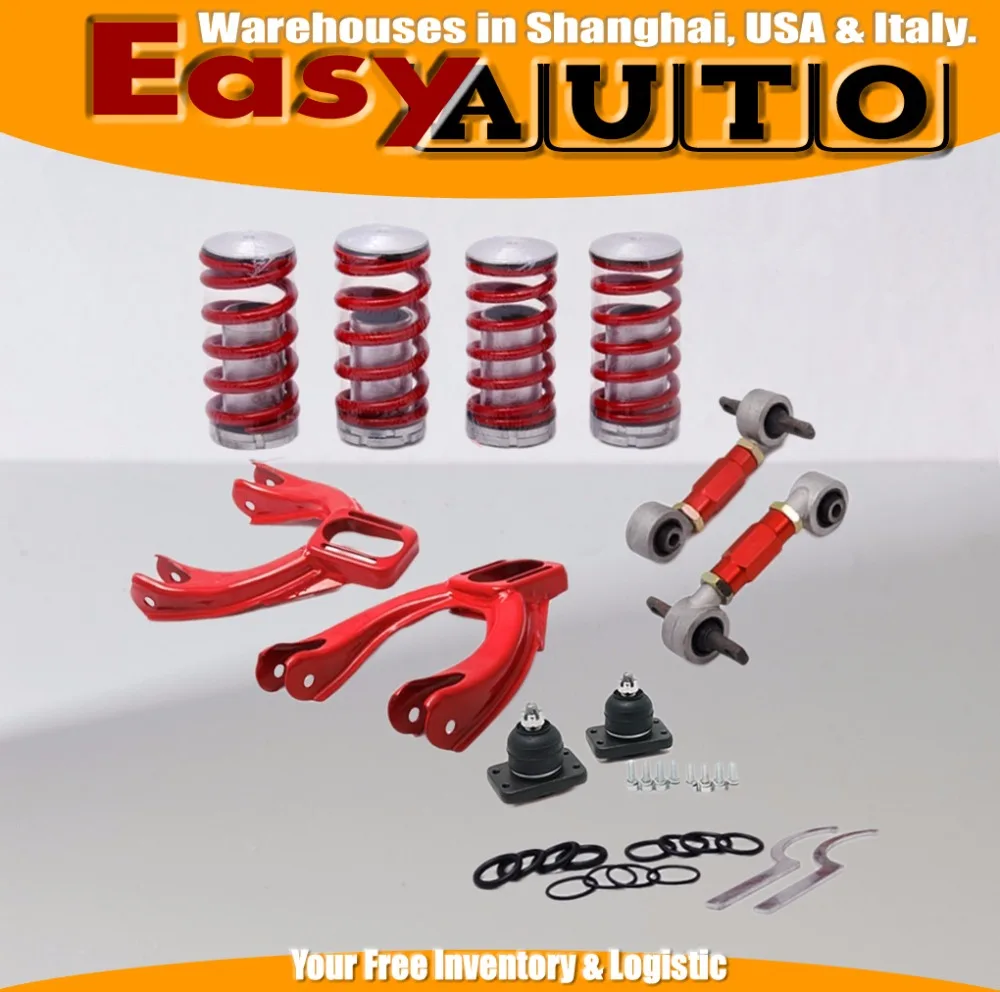 

Front Camber Kits + Rear Lower Control Arms+Lower Coilcocver Spring (Fits For Honda Civic EG ) PT-FCACASP-01EG