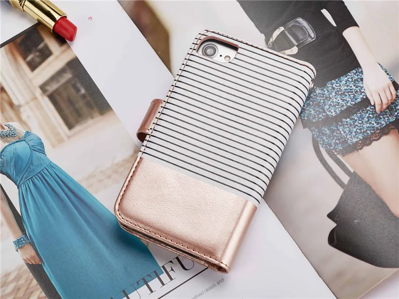 iPhone 6 7 8 strip wallet cases  (15)