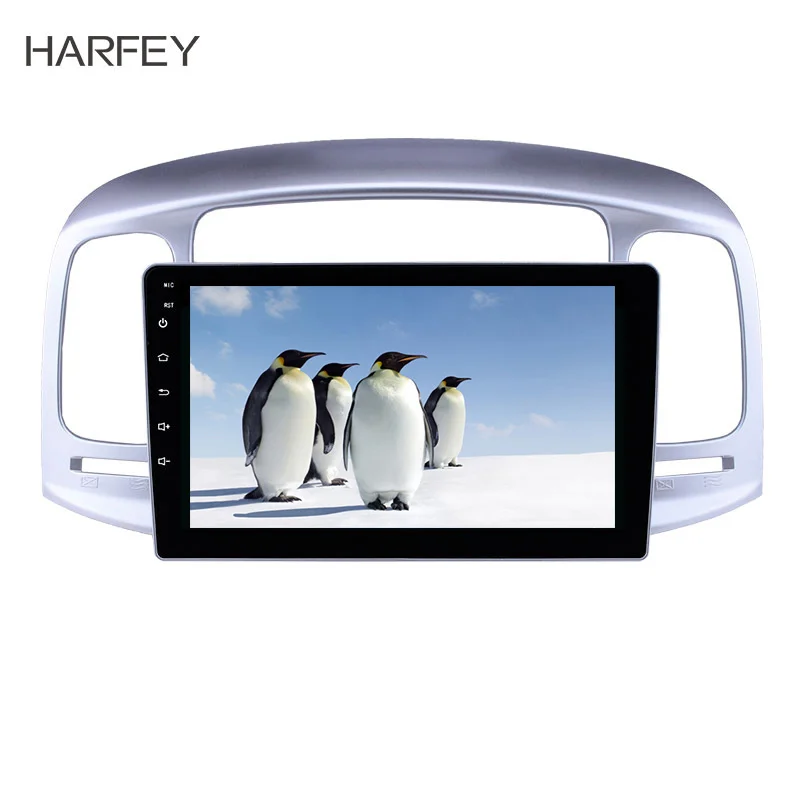 

Harfey 9 inch Android 8.1 for Hyundai Accent 2006-2011 Touch screen Head Unit Bluetooth Stereo with Music AUX WIFI support DVR