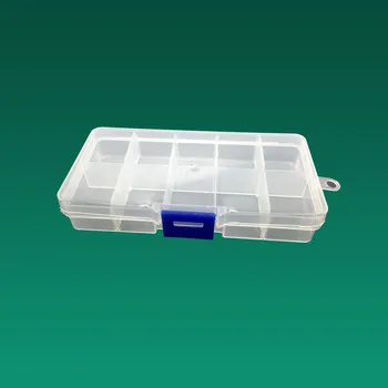 

Model tool box toolbox small part box 10 grid tool accessory box trumpet TOO-36