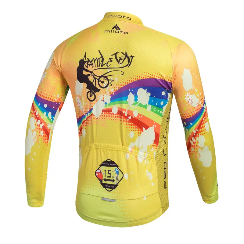 MILOTO одежда для велоспорта парные майки Топы Maillot Ropa Ciclismo мужская и женская