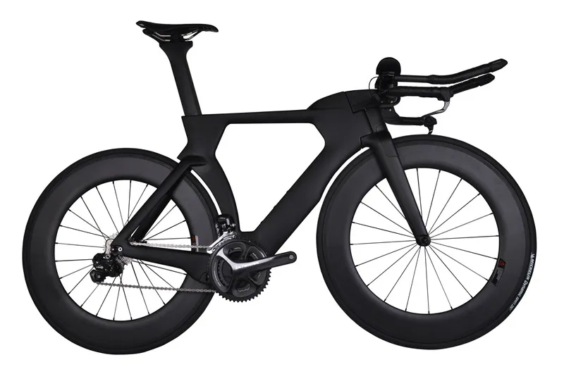 Excellent Best quality Chinese complete time trial carbon bicycle carbon triathlon bike with Di2 system TT bicycle fiber bike 0