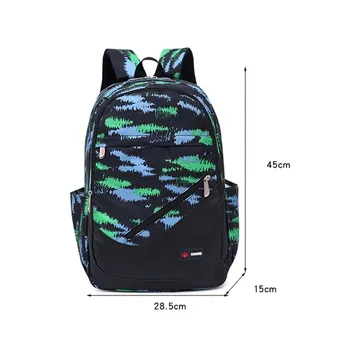 

2019 Backpack Student School Bags For Teenage College Waterproor Backpacks Printing Unisex School Backpack Traveling Out Bag
