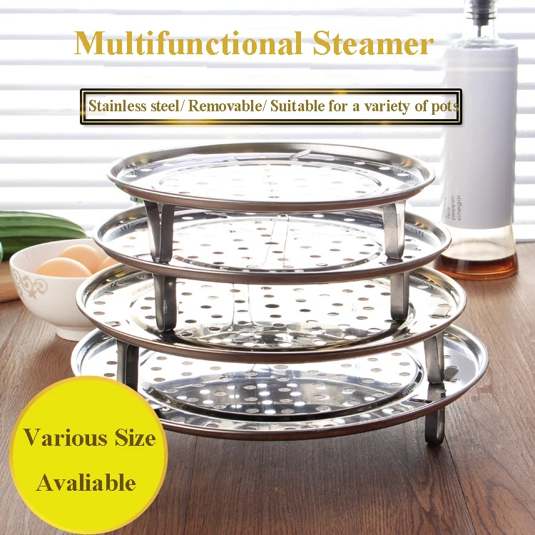 Multi function Kitchenware Stainless Steel Steamer Removable Multi