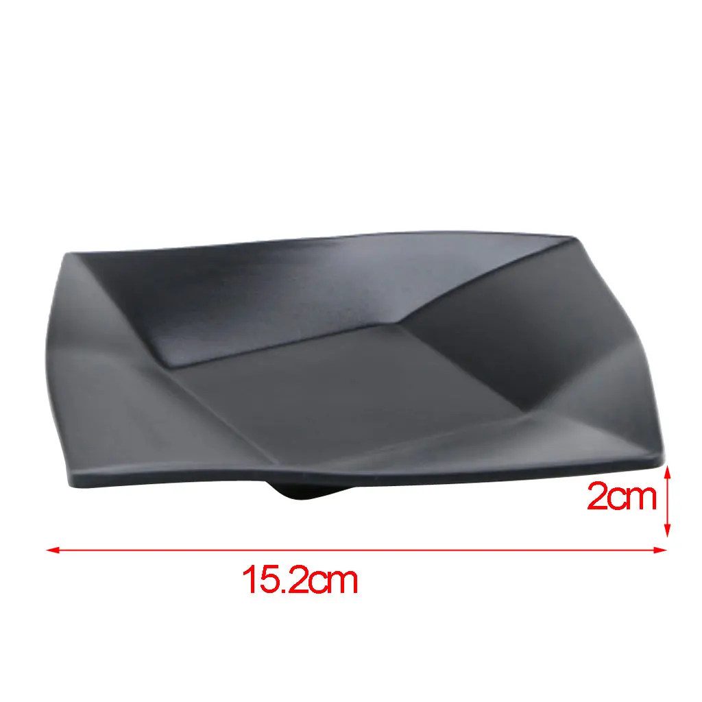 Japanese Square Sushi Saucer Dipping Bowl Snacks Nuts Holder Dishes for Dried Nuts Corns Chips Dipper Tray	