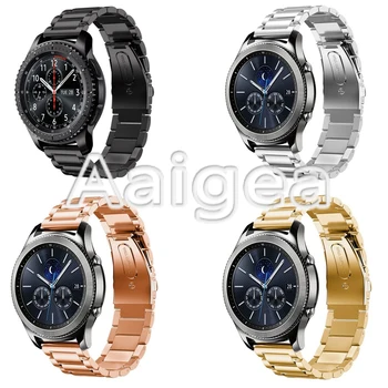 

Stainless Steel Watch Band Strap For Samsung Galaxy Gear S3 Classic Frontier Smart Watch Metal Wrist watchbands for gear s3 band