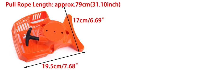 LETAOSK стартер полный подходит для Stihl FC55 FS38 FS45 FS46 FS55 HL45 KM55 триммер 4140 190 4009 аксессуары