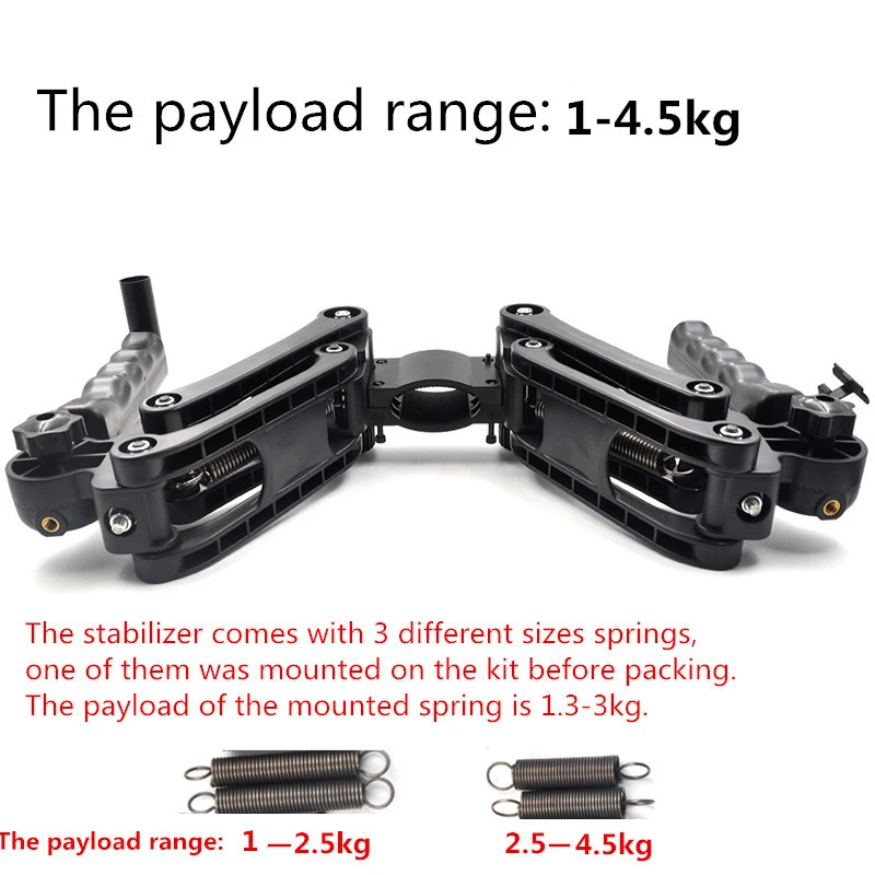 Dual Handheld Stabilizer holder Gimbal Extended Bracket for DJI Osmo RONIN S Zhiyun Smooth 4 Q Camera Accessories 1 (13)