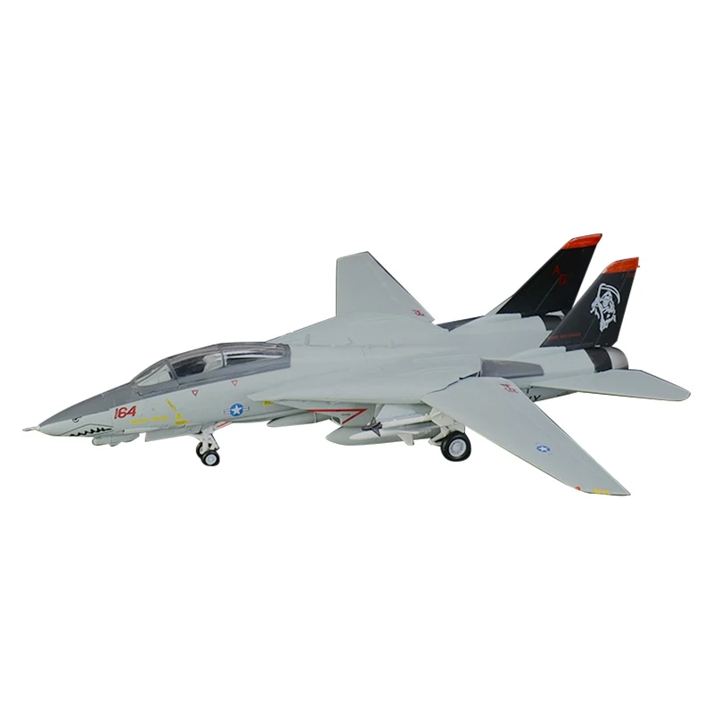 Предварительно построенный 1: 72 F-14 Tomcat F-14D реактивный самолет хобби Коллекционная
